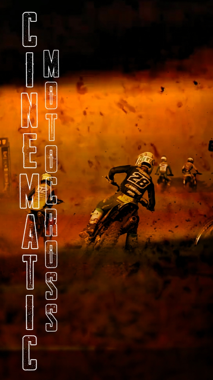 Kinoreifes Motocross