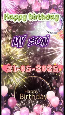 Birthday my son 31
