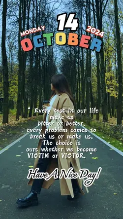 TEST IN OUR LIFE