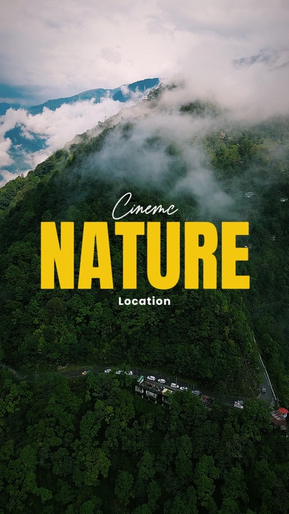 Kinoreife Natur