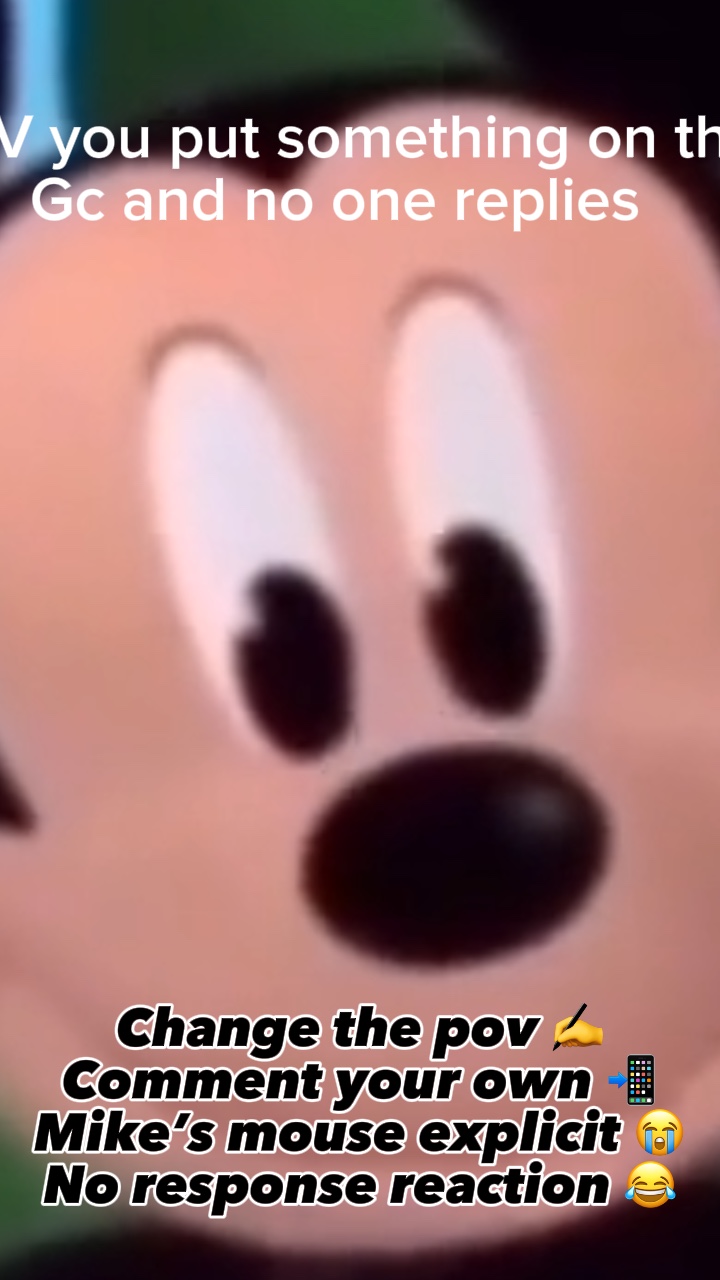 Mikey mouse meme🐭