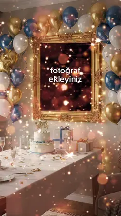 Doğum Günü Şablonu 