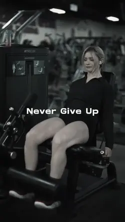 Never give up