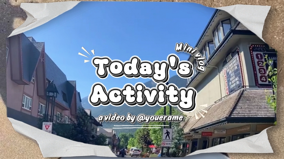 TODAY'S ACTIVITY