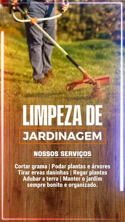 Jardineiro serviço 