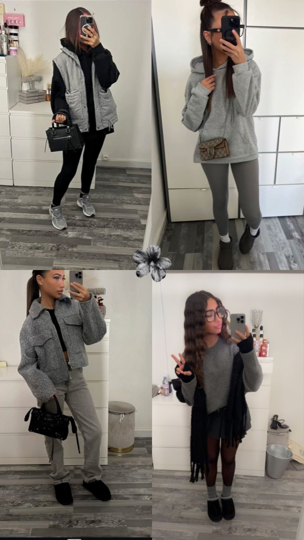 Roupas gris-Jannat