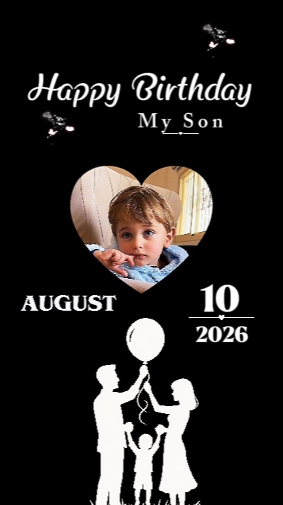 B'DAY SON 10 AUGUST