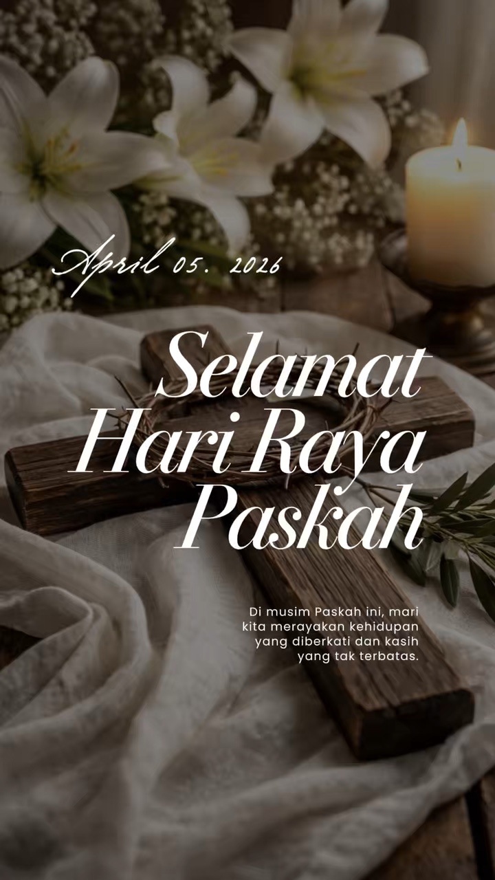 Selamat hari paskah