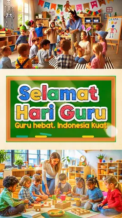 minivlog hari guru