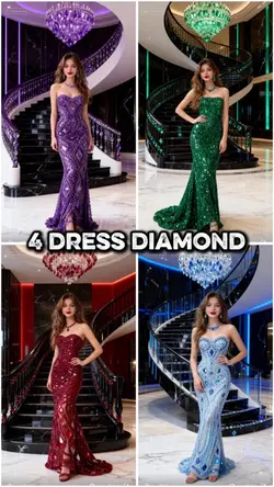 4 dress diamond
