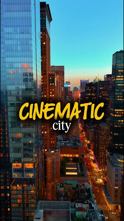 City vlog trend 
