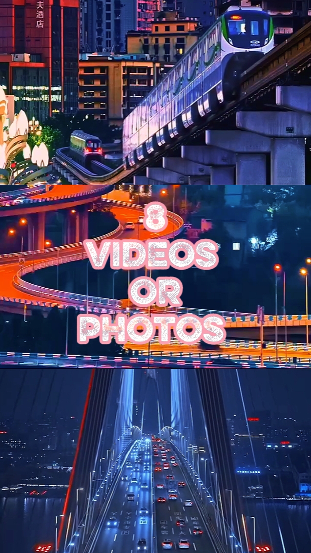 8 VÍDEOS OU FOTOS 