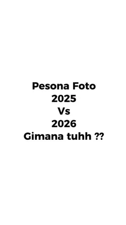 Foto 2025 vs 2026
