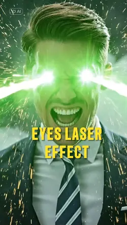 eyes laser effect