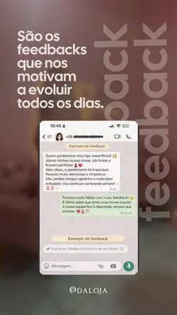 Feedback cliente
