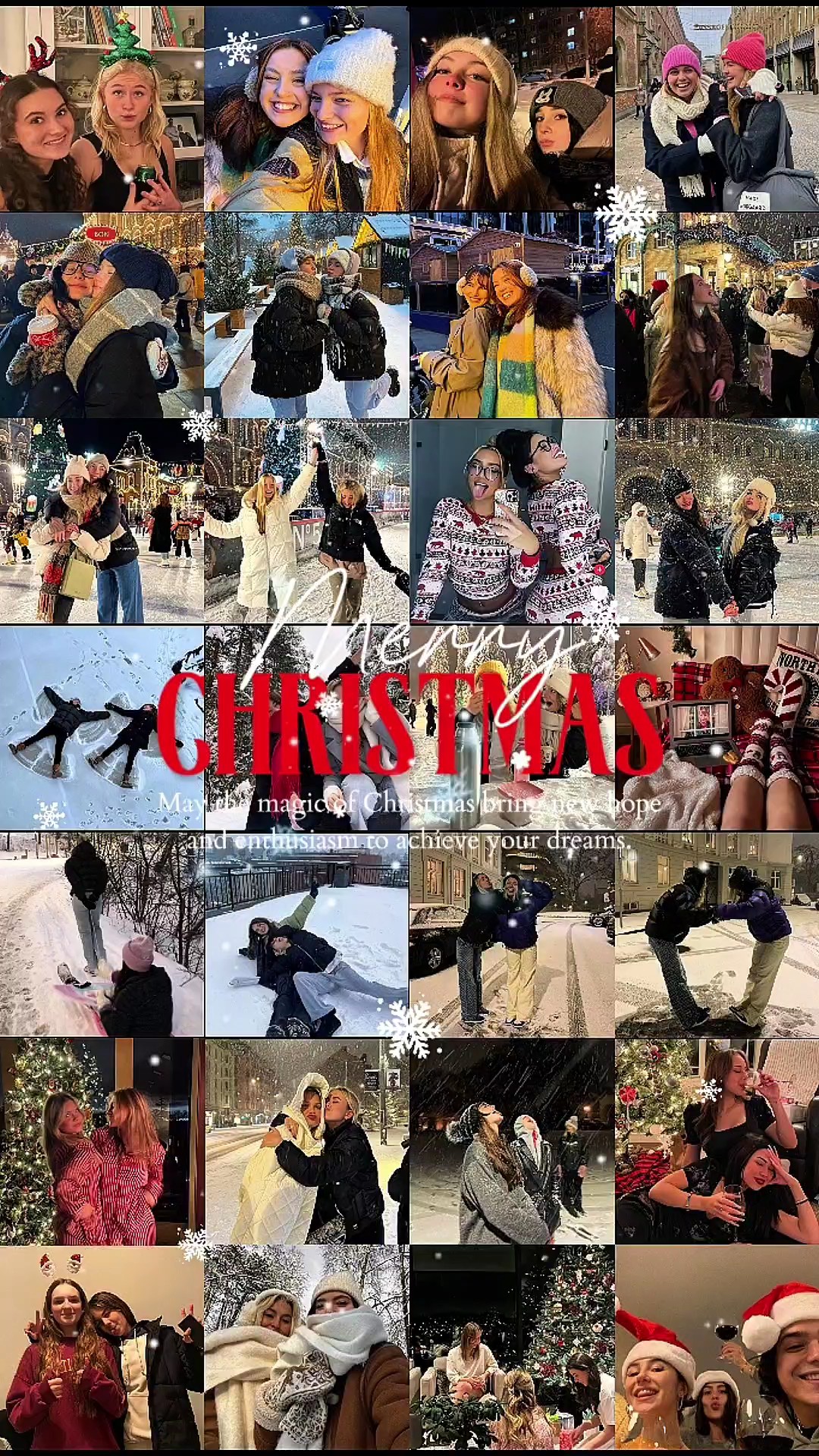 Collage de Noël