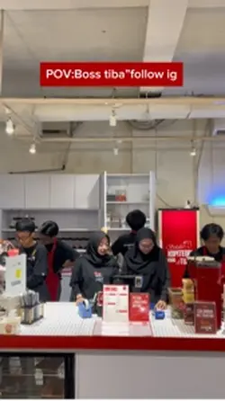 Owner mengikuti anda