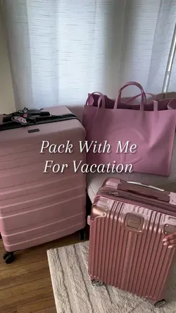 Pack With Me For A Vacation