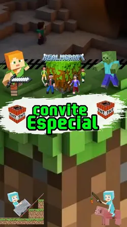 CONVITE MINECRAFT 