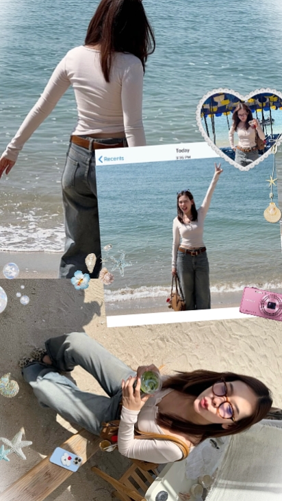 Tu foto en la playa