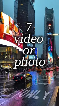 7 video or photo 