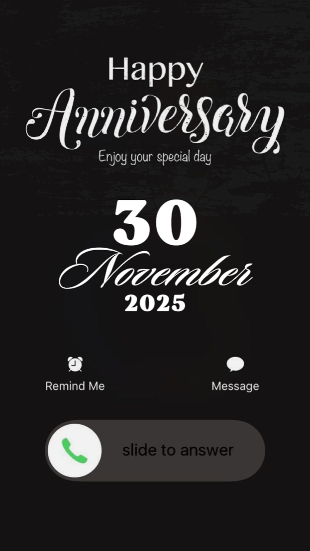 ANNIV 30 NOV. 2025