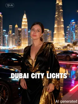 Dubai City Lights
