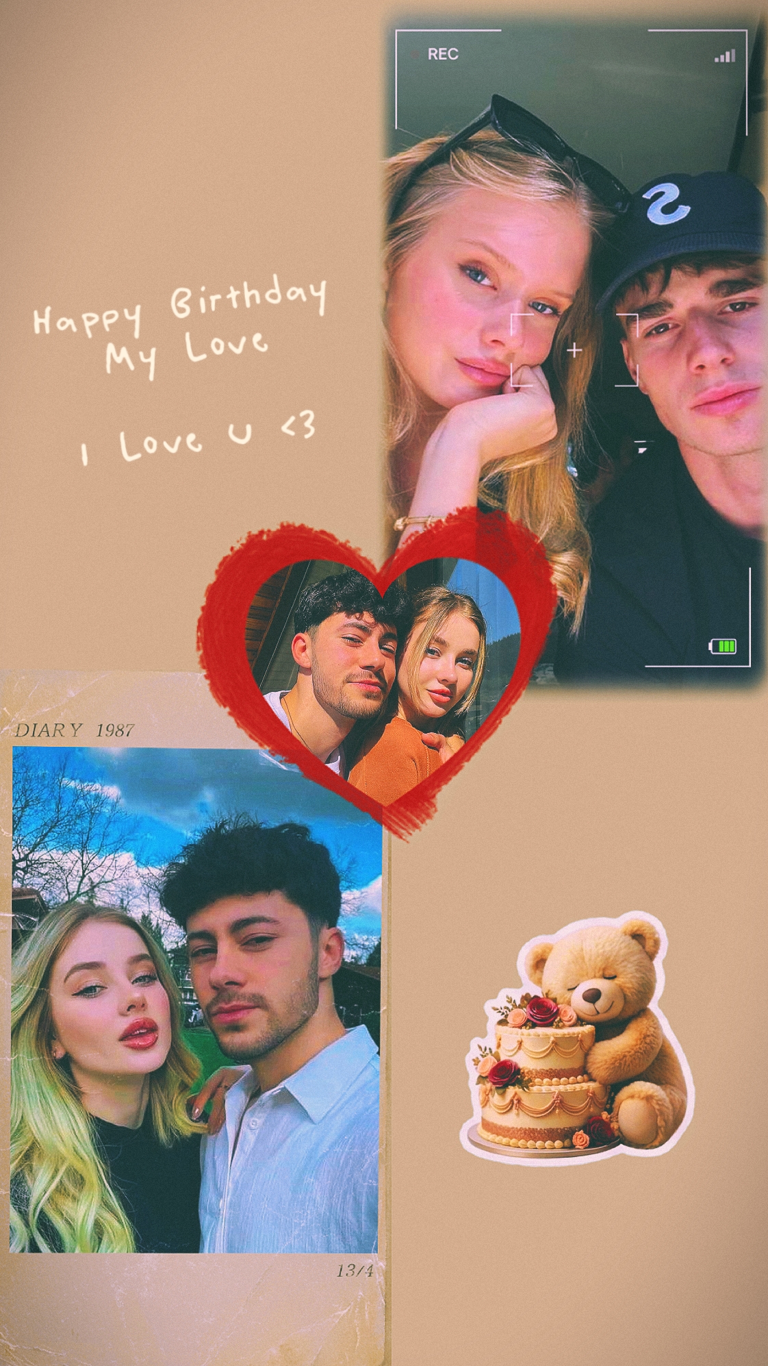 HAPPY BIRTHDAY MY LOVE 