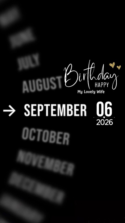 BIRTHDAY WIFE