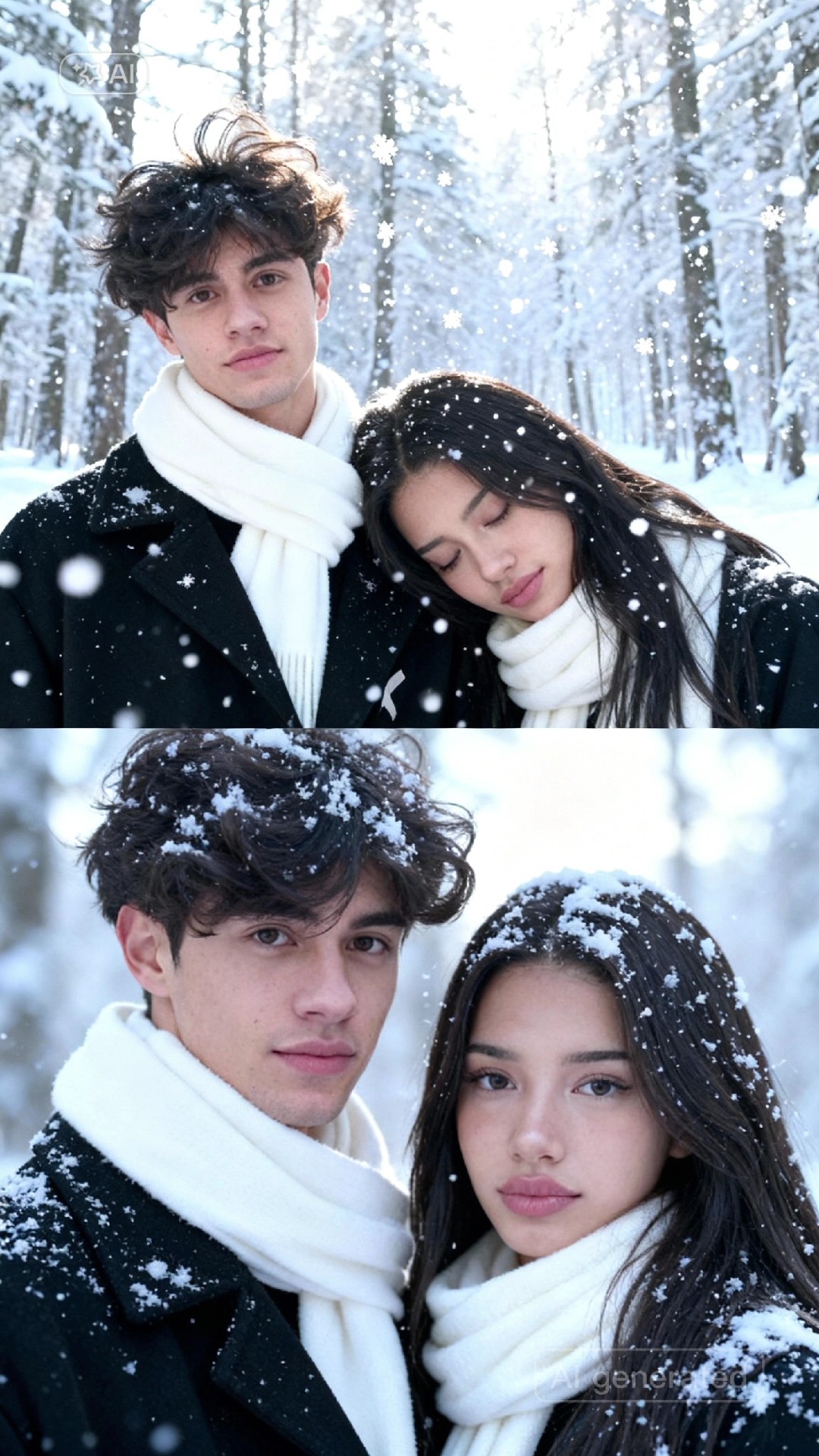 ai photo de couple