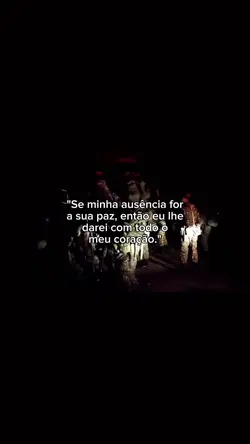 Se minha ausência