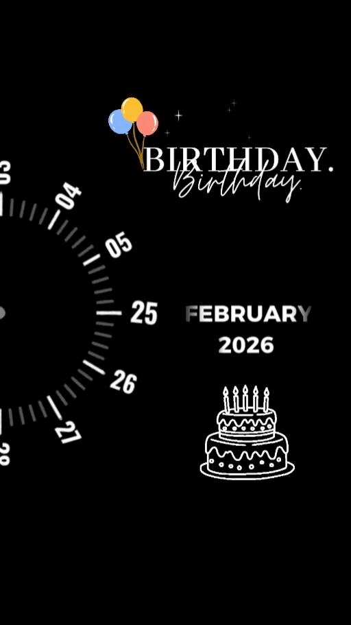 hbd 25 february