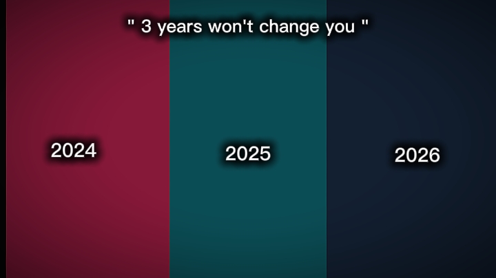3 years 