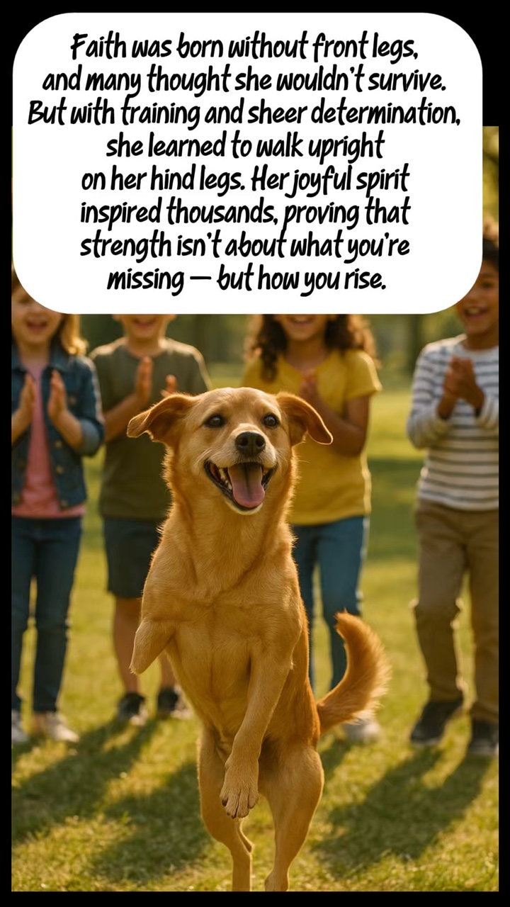 The two-legged dog