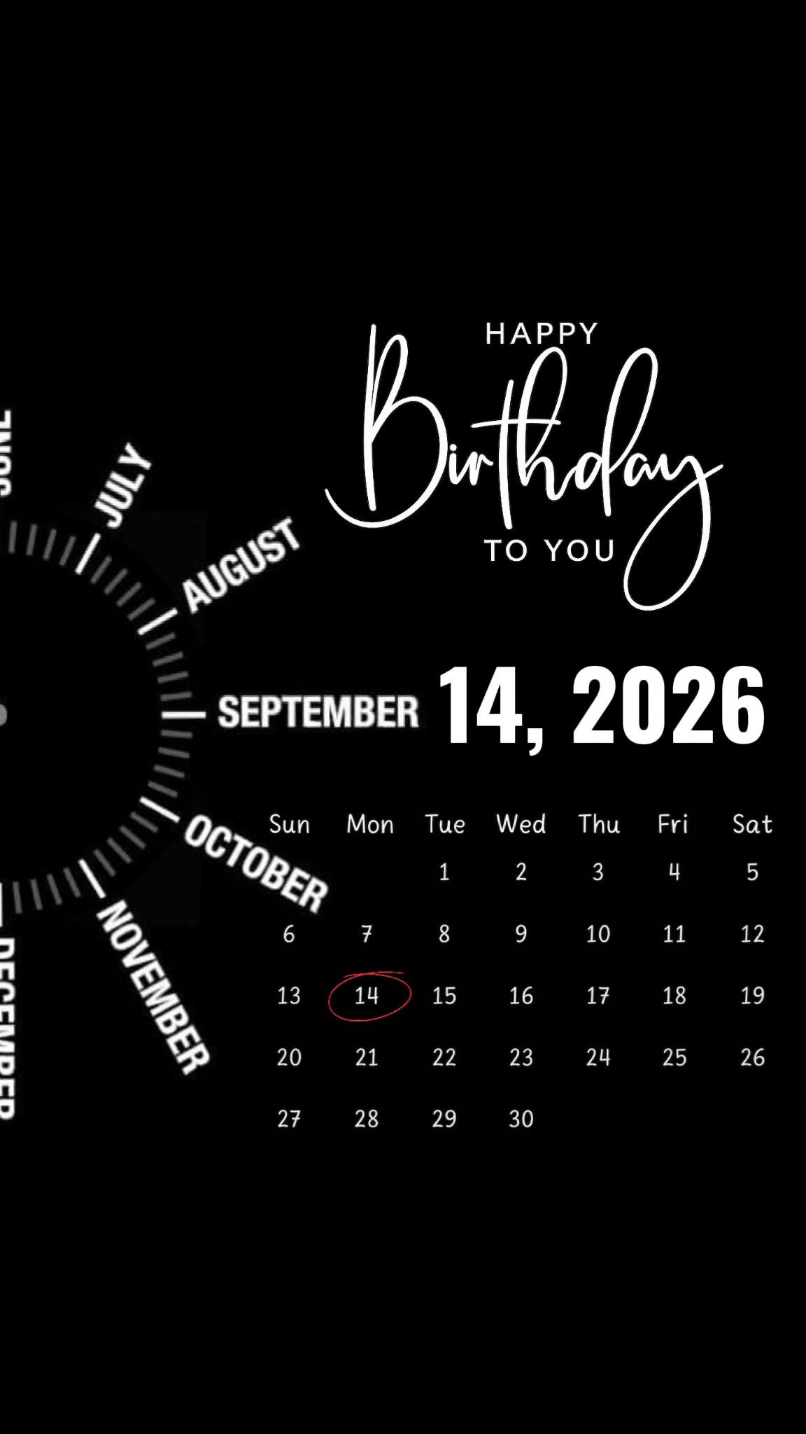 Ulang Tahun Putra 14 September