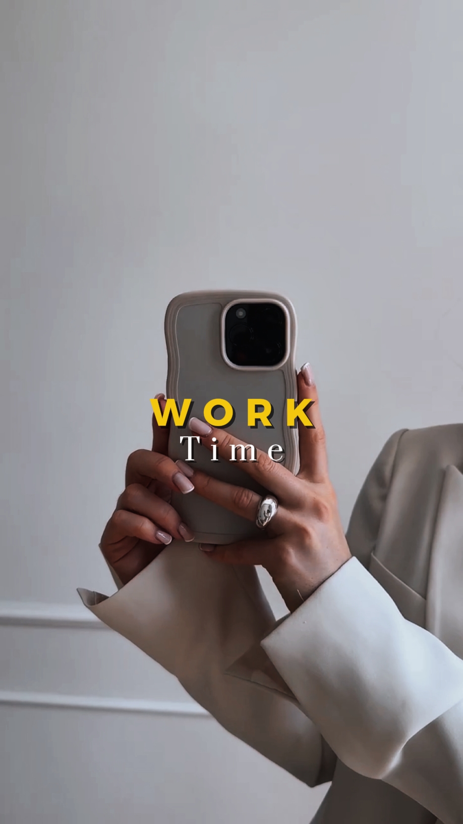 Work time.