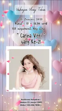 Undangan Ulang Tahun