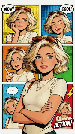 comic-style 