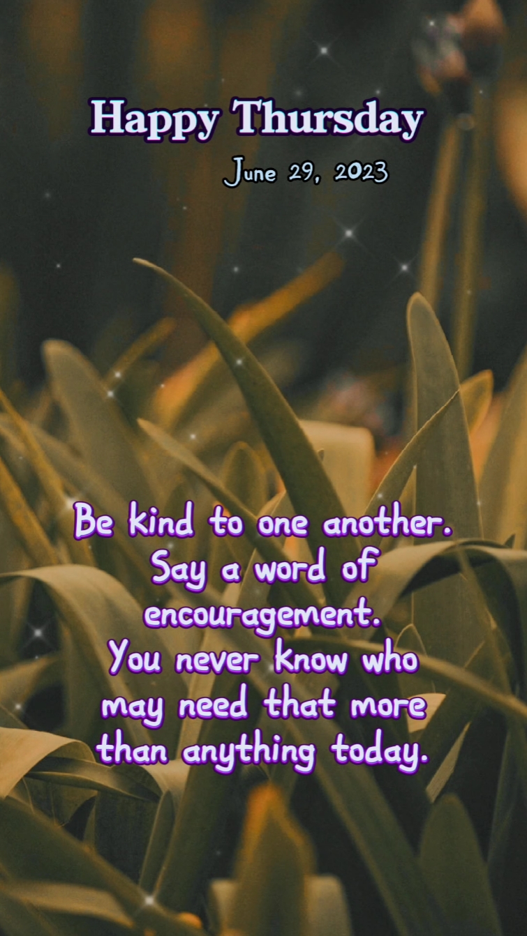 WORD OF ENCOURAGEMEN