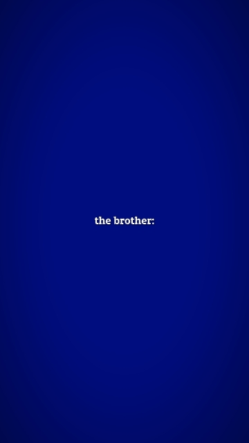 le frère et la soeur