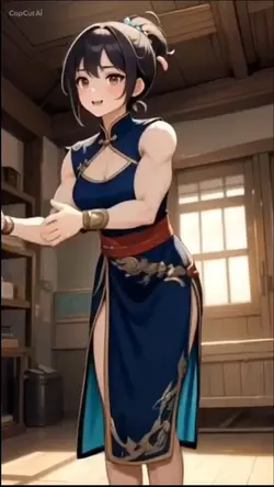 彼女は一人でダンスをする