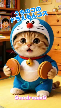 うちのコのドラえもんコス