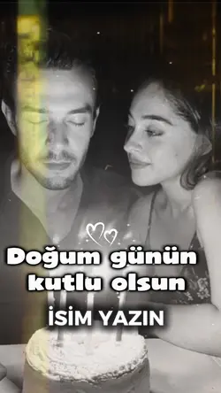 Doğum günü Şablonu