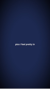 feel pretty