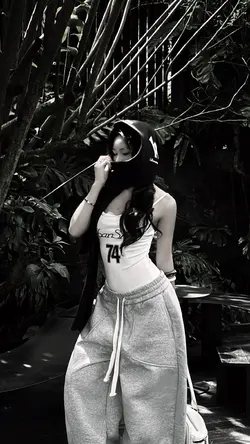 Black and white