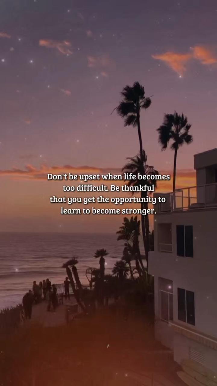 Be thankful