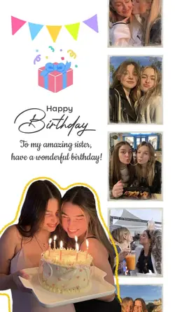 Birthday My Sister 