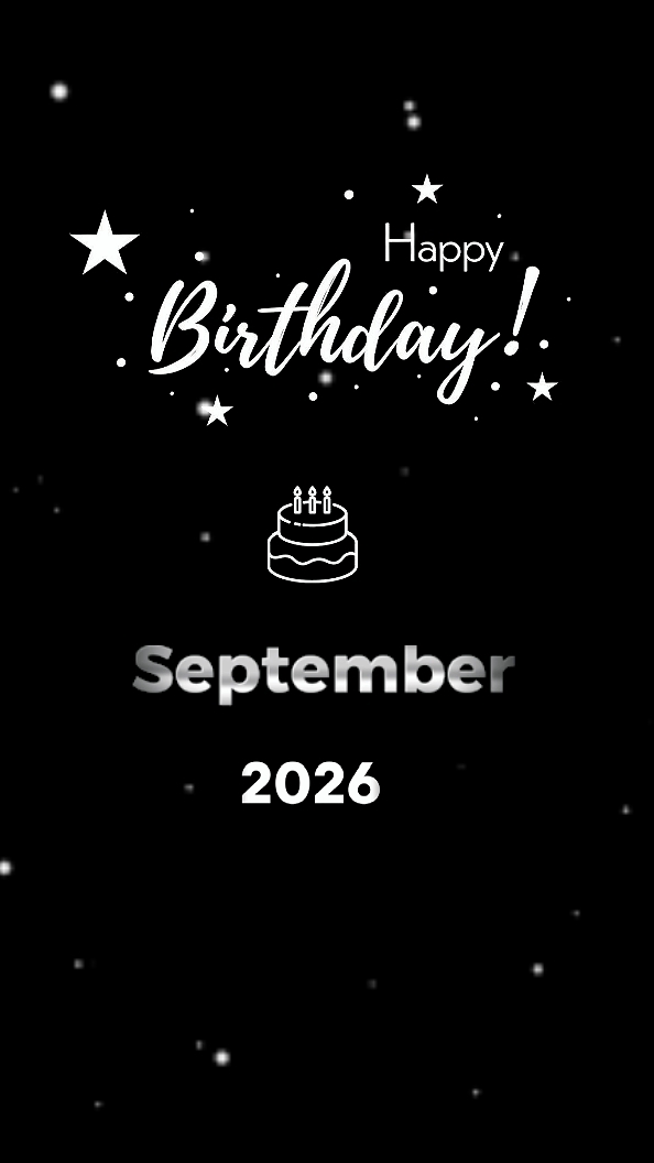 HBD SETEMBRO 