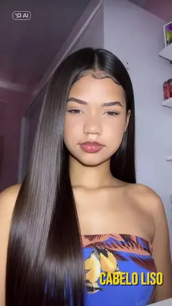 cabelo liso