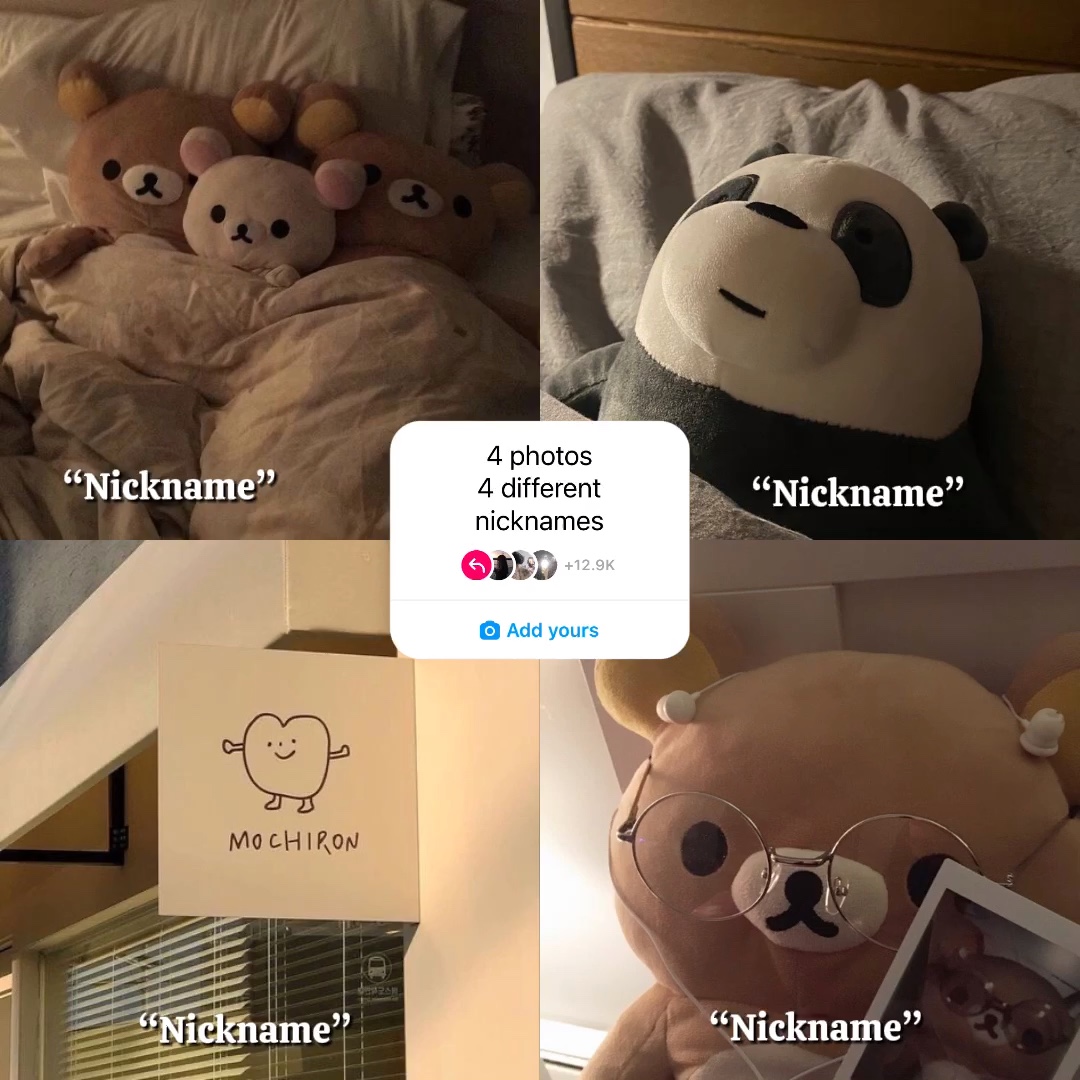 4 different nickname